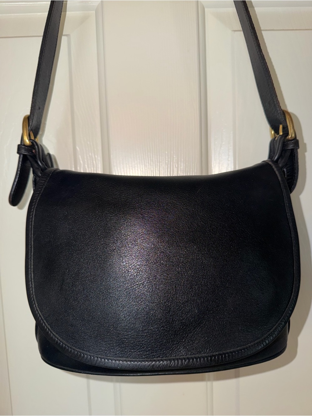 Coach Vintage Soho Fletcher leather Bag. Black EUC 4150